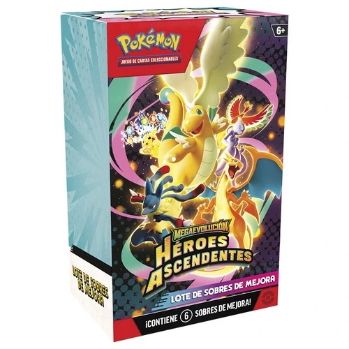 Pokémon TCG Héroes Ascendentes – Booster Bundle (6 sobres) - Preventa